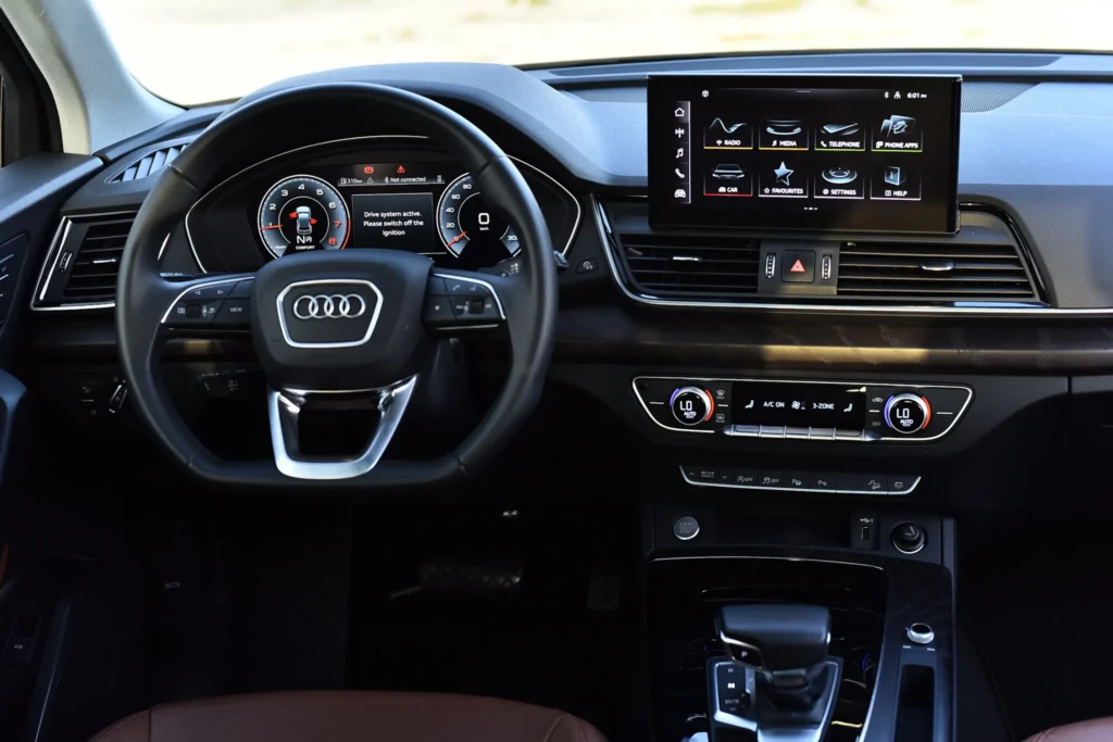 Book Audi Q5 2024 rental in Dubai for modern design and performance