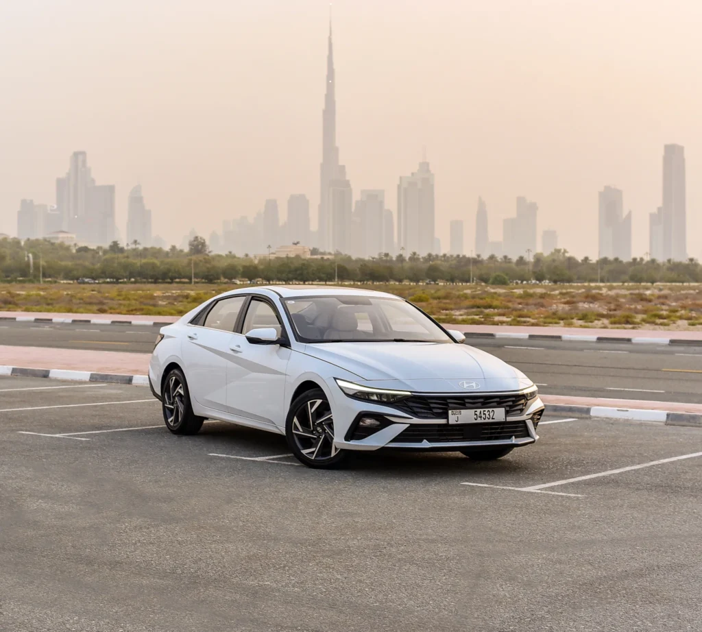 Hyundai Elantra 2025 Rental Dubai – Affordable Luxury Sedan