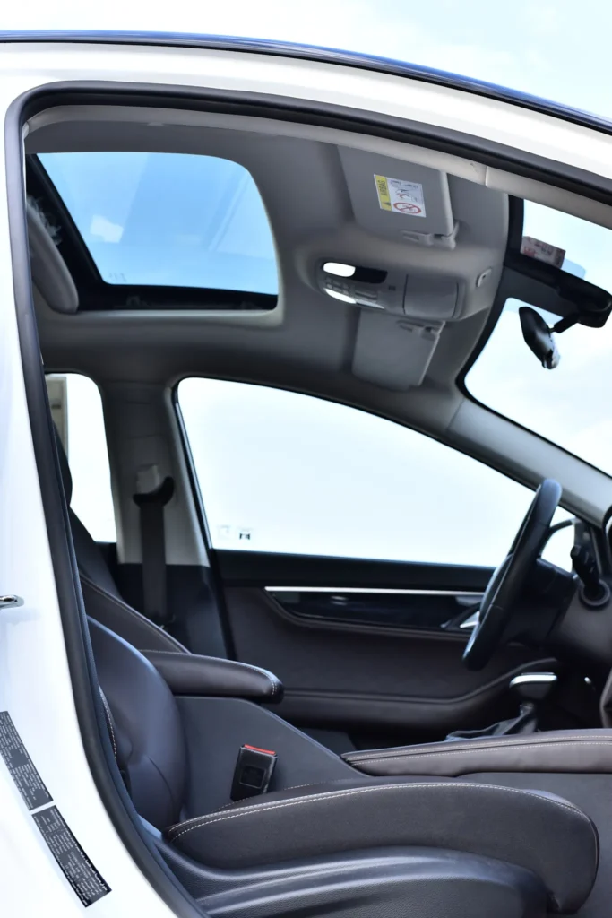 Jac J7 car rental Dubai with spacious interior and advanced features