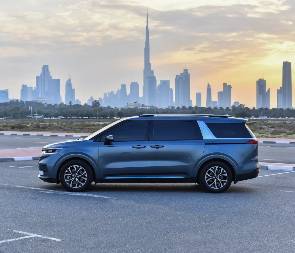 Rent Kia Carnival Dubai – Affordable 7-Seater MPV Rental